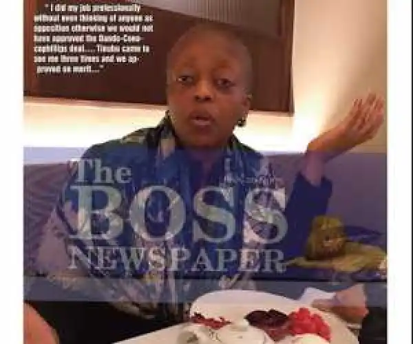 Tinubu Came To See Me 3 Times Before I Approved Oando Conocophilips Deal - Diezani